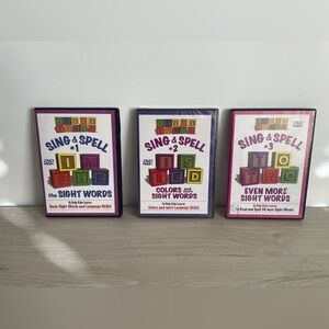 Heidi Songs Sing & Spell the Sight Words Volume 1, 2, and 3